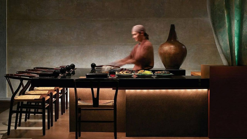 Four Seasons Resort Maldives At Landaa Giraavaru Ресторан Японской Кухни