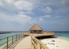 Bandos Maldives Вид На Huvan  Ресторан 