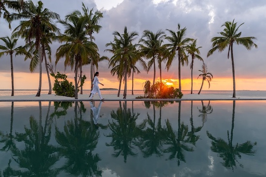Alila Kothaifaru Maldives  Вид На Бассейн