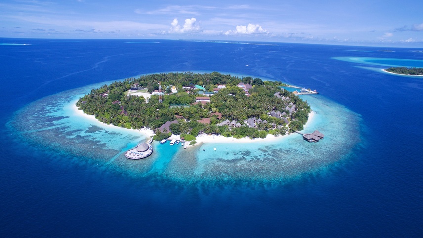 Bandos Maldives Вид На Остров