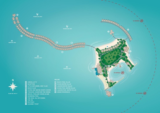 Grand Park Kodhipparu Maldives Схема Острова