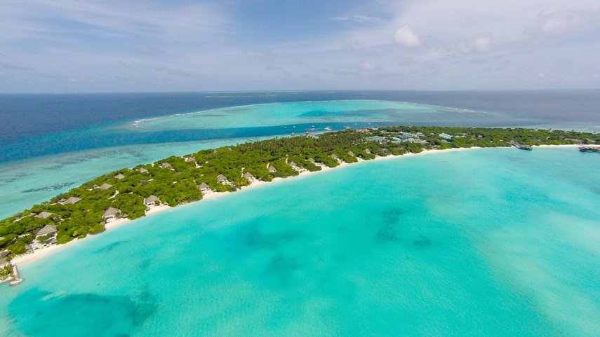 Hideaway Beach Resort & Spa	Вид Острова Мальдивы
