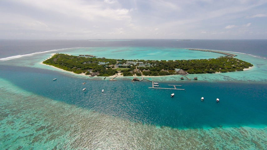 Hideaway Beach Resort & Spa	Вид Острова Мальдивы