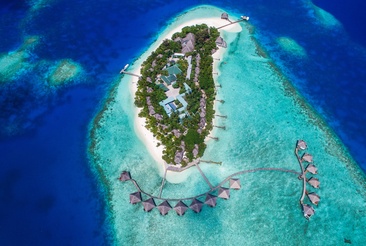 Adaaran Club Rannalhi Вид Острова Мальдивы 