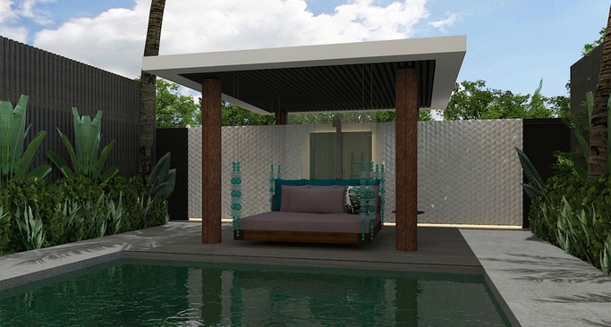Emerald Maldives Resort & Spa Пляжная Вилла С Бассейном