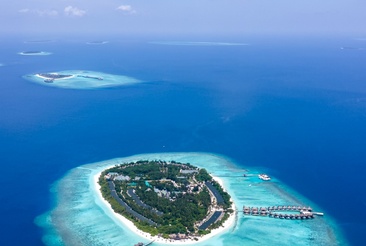 Furaveri Island Resort & Spa Вид Отеля С Воздуха