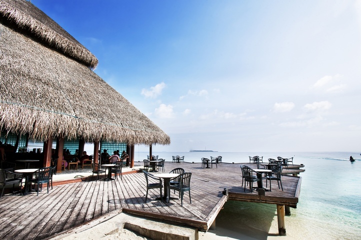 Adaaran Club Rannalhi Ресторан Мальдивы