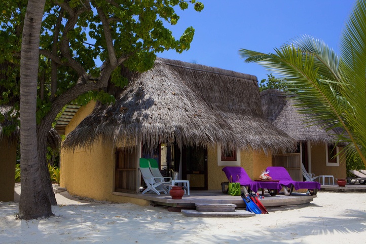 Kuramathi, Maldives Malediven wasserbungalow, Kuramathi, Malediven