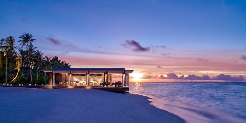 Alila Kothaifaru Maldives Бар отеля на пляже Alila Kothaifaru Maldives Бар Отеля На Пляже